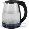 Чайник электрический Vitek VT-7003 1.7л. 2200Вт черный корпус: стекло