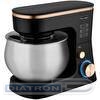 Кухонная машина Rondell RDE-1404 планетар.вращ. 2000Вт черный/золотистый