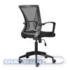 Кресло офисное BRABIX Wings MG-309, пластик черный, сетка, черное