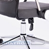 Кресло офисное BRABIX Flight R EX-541, крестовина металл, ткань TW, сетка, черное/серое