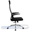 Кресло офисное BRABIX PREMIUM Ultimate EX-801, крестовина хром, плотная двойная сетка Х2, черное