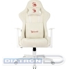 Кресло игровое A4Tech Bloody GC-570, с подголовником, крестовина пластик белая, ткань белая, до 120кг
