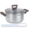Кастрюля Rondell Fest RDS-1322 2.8л. d=20см (с крышкой) стальной