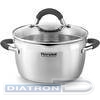 Кастрюля Rondell Flamme RDS-025 5.7л. d=24см (с крышкой) стальной
