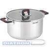 Кастрюля Rondell Stripes RDS-1638 5.2л. d=24см (с крышкой) стальной