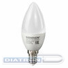 Лампа светодиодная SONNEN,  7Вт, цоколь E14, свеча, матовая, белый свет 4000K, 30000ч