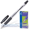 Ручка шариковая PILOT BPS-GP-F-B, резиновый упор, 0.22/0.7мм, черная