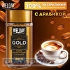 Кофе растворимый WELDAY Gold, арабика, сублимированный, стеклянная банка, 95г
