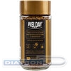 Кофе растворимый WELDAY Gold, арабика, сублимированный, стеклянная банка, 95г