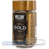 Кофе растворимый WELDAY Gold, арабика, сублимированный, стеклянная банка, 95г