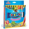 Фломастеры CARIOCA JUMBO, 12цв, толстые, картонная коробка