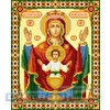 Кристальная (алмазная) мозаика "ФРЕЯ" ALVR-161 "Икона Божией Матери "Неупиваемая Чаша" 22 х 27 см