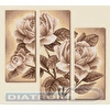 Набор для вышивания "PANNA"  C-1894   "Триптих с розами" 29.5  х 27  см